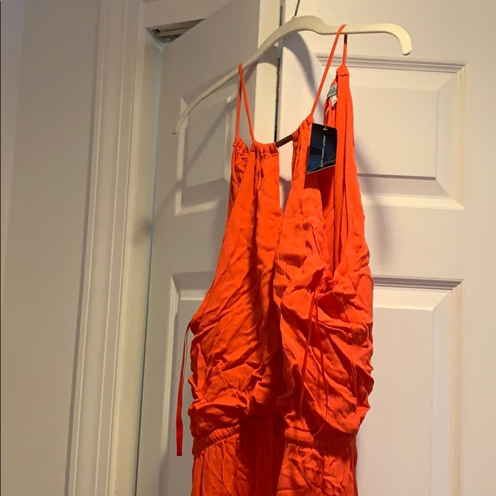 sundress orange size L